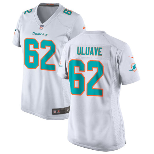 Alama Uluave Miami Dolphins Nike Women's Jersey - White