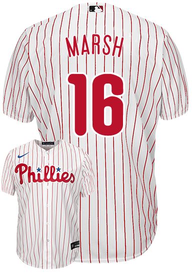 Brandon Marsh Jersey - Philadelphia Phillies Replica Adult Home Jersey