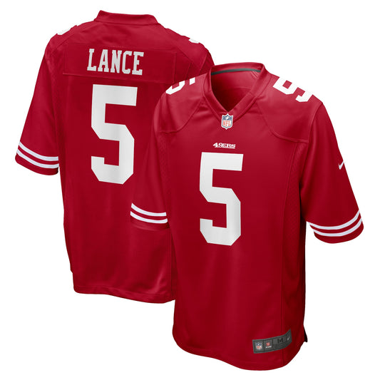 Trey Lance San Francisco 49ers Nike Youth Player Game Jersey - Scarlet