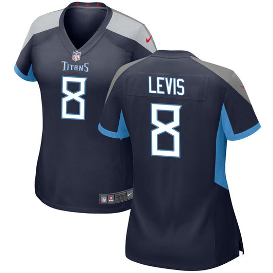 Will Levis Tennessee Titans Nike Women's Game Jersey - Navy