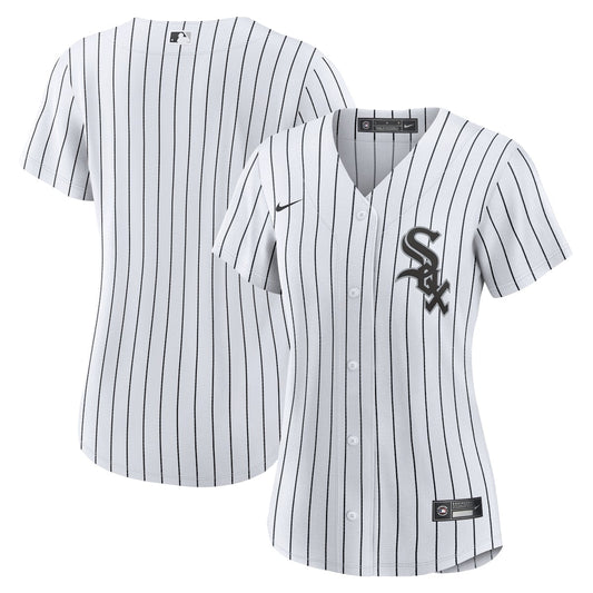 Women's  Nike White Sox Home Replica Team Jersey - White