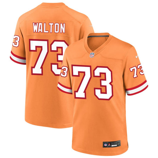 Brandon Walton Tampa Bay Buccaneers Nike Throwback Game Jersey - Orange