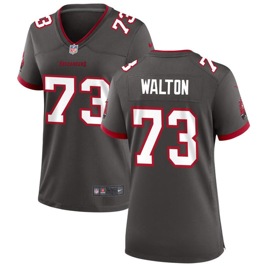 Brandon Walton Tampa Bay Buccaneers Nike Women's Alternate Game Jersey - Pewter