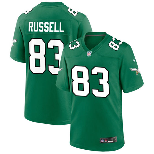 Brady Russell Philadelphia Eagles Nike Alternate Game Jersey - Kelly Green