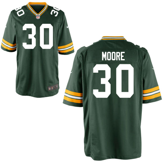 Tarvarius Moore Green Bay Packers Nike Youth Game Jersey - Green