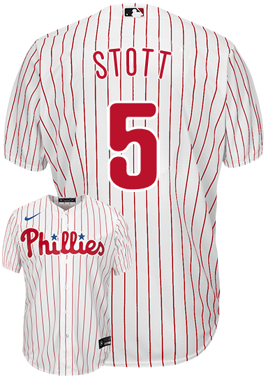 Bryson Stott Youth Jersey - Philadelphia Phillies Replica Kids Home Jersey