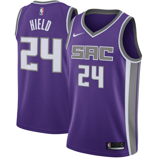 Buddy Hield Sacramento Kings Nike Swingman Jersey Purple - Icon Edition