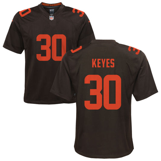 Bopete Keyes Cleveland Browns Nike Youth Alternate Game Jersey - Brown