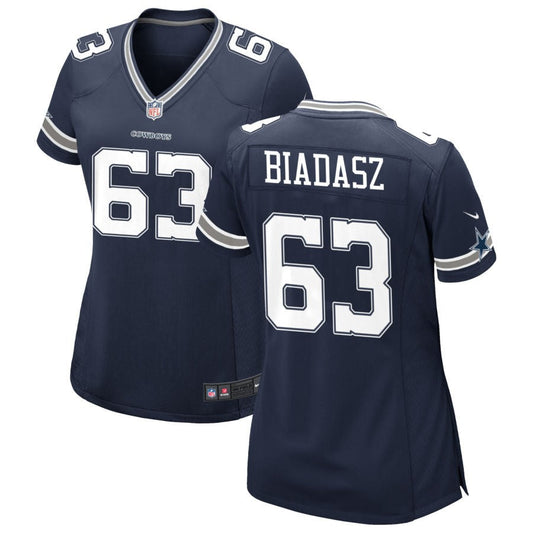 Tyler Biadasz Dallas Cowboys Nike Women's Game Jersey - Navy