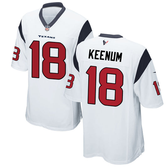 Case Keenum Houston Texans Nike Game Jersey - White