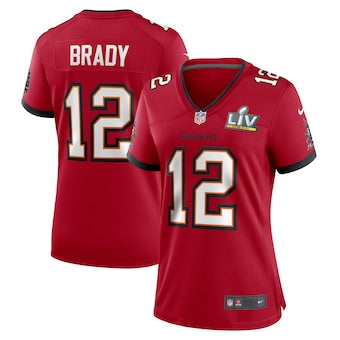 Women's Tampa Bay Buccaneers Tom Brady Super Bowl LV Game Vapor Jersey Red