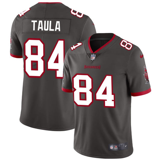 Tanner Taula Tampa Bay Buccaneers Nike Vapor Untouchable Elite Alternate Jersey - Pewter