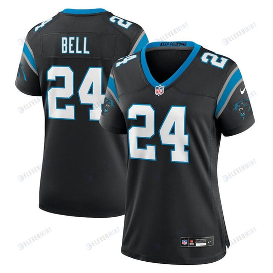 Vonn Bell 24 Carolina Panthers Women's Team Game Jersey - Black