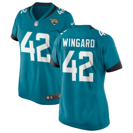 Andrew Wingard Jacksonville Jaguars Nike Women's Alternate Jersey - Teal