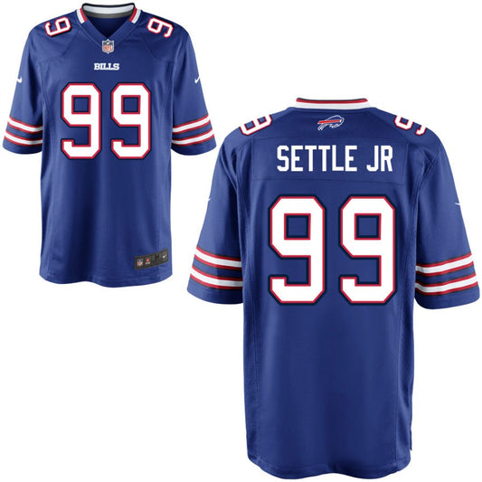 Tim Settle Jr Buffalo Bills Nike Youth Game Jersey - Royal