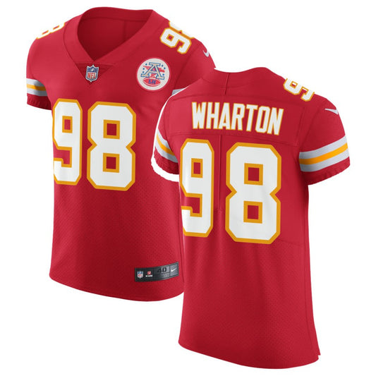 Tershawn Wharton Kansas City Chiefs Nike Vapor Untouchable Elite Jersey - Red