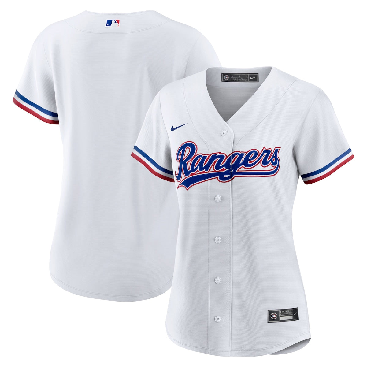 Women's  Nike Rangers Alternate Replica Team Jersey - White