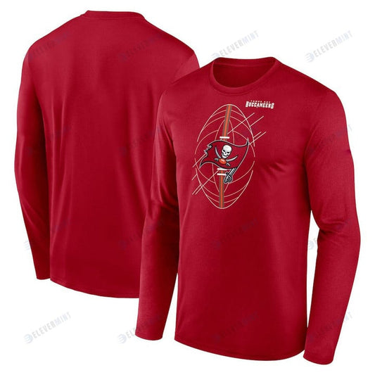 Tampa Bay Buccaneers Legend Icon Long Sleeve T-Shirt - Red