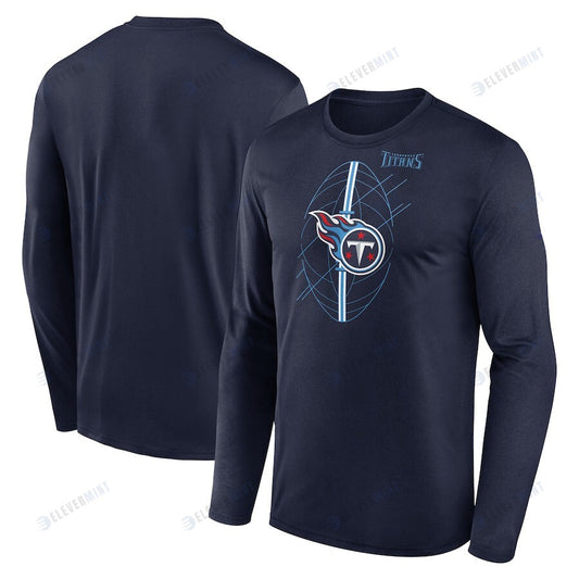 Tennessee Titans Legend Icon Long Sleeve T-Shirt - Navy