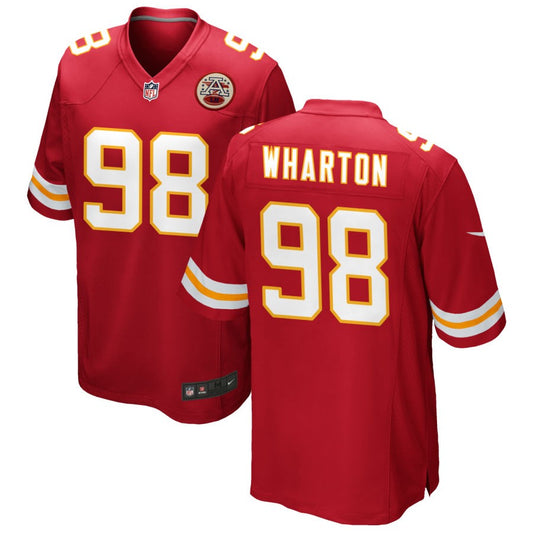 Tershawn Wharton Kansas City Chiefs Nike Game Jersey - Red