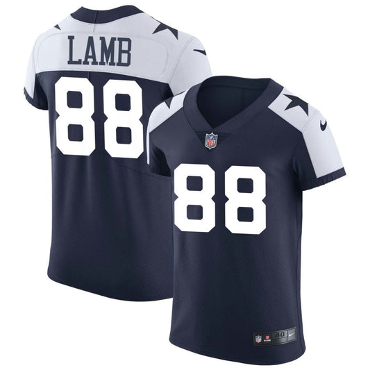 CeeDee Lamb Dallas Cowboys Nike Alternate Vapor Elite Jersey - Navy