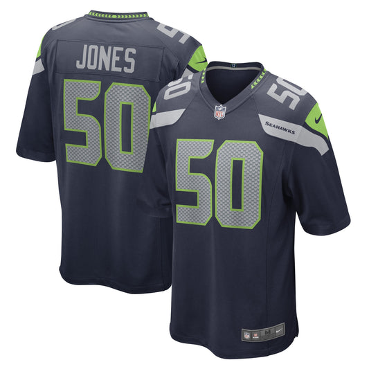 Vi Jones Seattle Seahawks Nike Game Player Jersey - College Navy