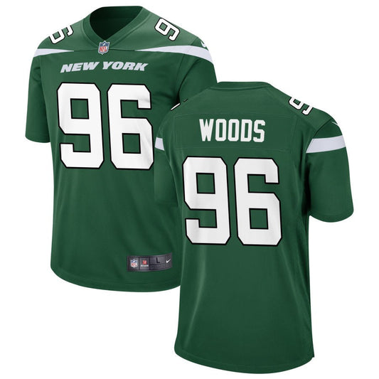 Al Woods New York Jets Nike Game Jersey - Gotham Green