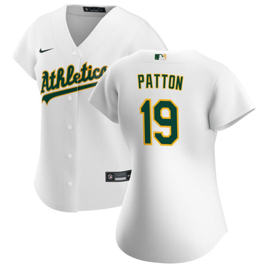 Spencer Patton Oakland Athletics Nike Women's Home Replica Jersey - White