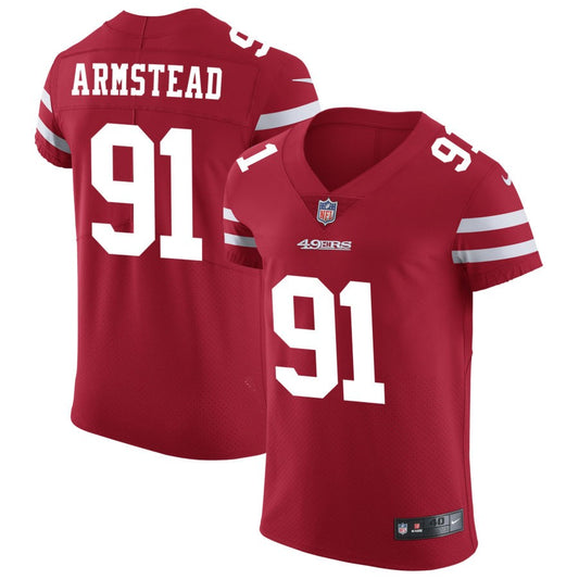 Arik Armstead San Francisco 49ers Nike Vapor Untouchable Elite Jersey - Scarlet