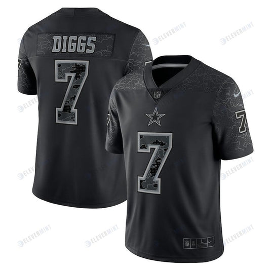 Trevon Diggs Dallas Cowboys RFLCTV Limited Jersey - Black