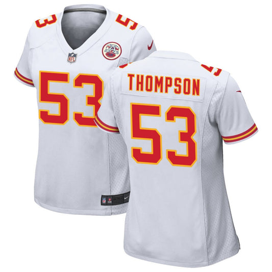 BJ Thompson Kansas City Chiefs Nike Women's Game Jersey - White