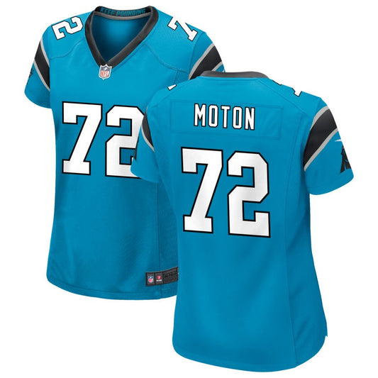 Taylor Moton Carolina Panthers Nike Women's Alternate Game Jersey - Blue