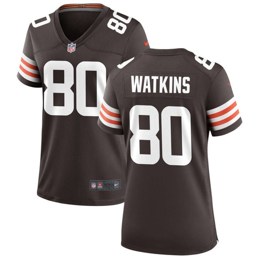 Austin Watkins Nike Cleveland Browns Women's Game Jersey - Brown