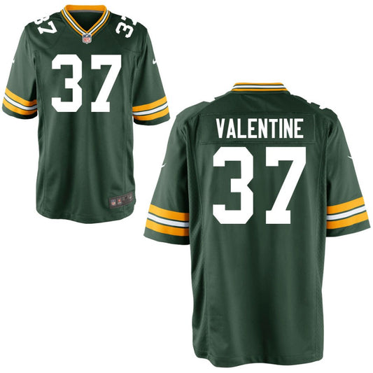 Carrington Valentine Green Bay Packers Nike Youth Game Jersey - Green