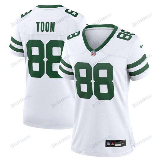 Al Toon 88 New York Jets Women's Player Game Jersey - White