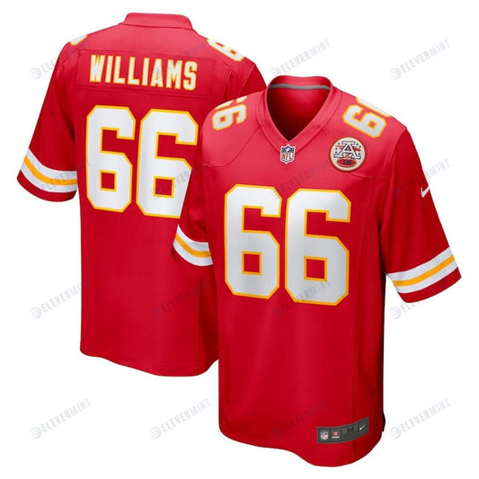 Brandon Williams 66 Kansas City Chiefs Home Game Player Jersey - Red