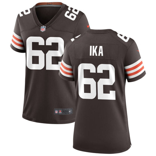 Siaki Ika Nike Cleveland Browns Women's Game Jersey - Brown