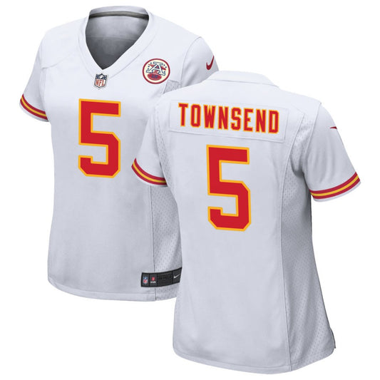 Tommy Townsend Kansas City Chiefs Nike Women's Game Jersey - White