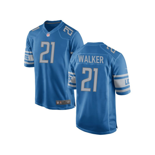 Tracy Walker Detroit Lions Nike Youth Team Color Game Jersey - Blue