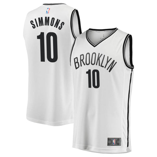 Ben Simmons Brooklyn Nets Fanatics Branded Fast Break Replica Jersey - Association Edition - White