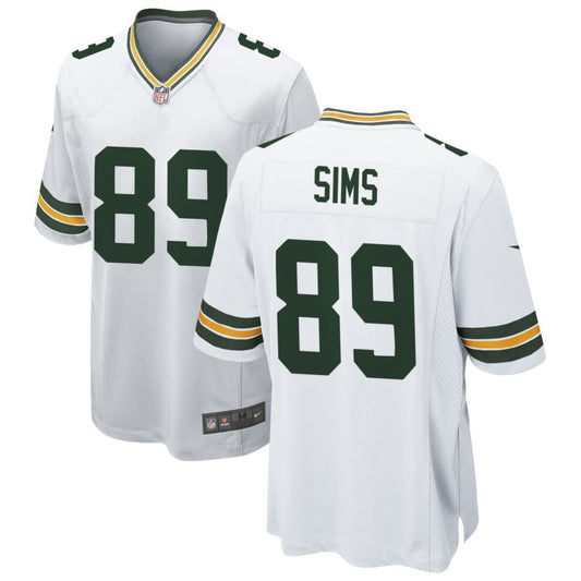 Ben Sims Green Bay Packers Nike Game Jersey - White