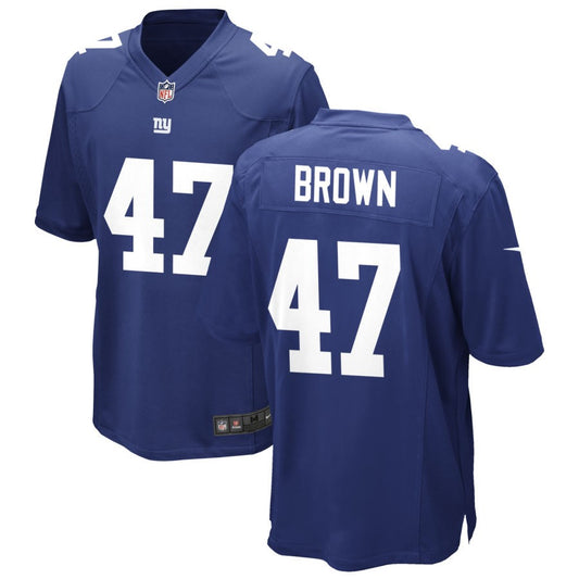 Cam Brown New York Giants Nike Game Jersey - Royal