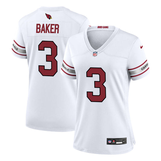 Budda Baker Arizona Cardinals Nike Women's Game Jersey - White