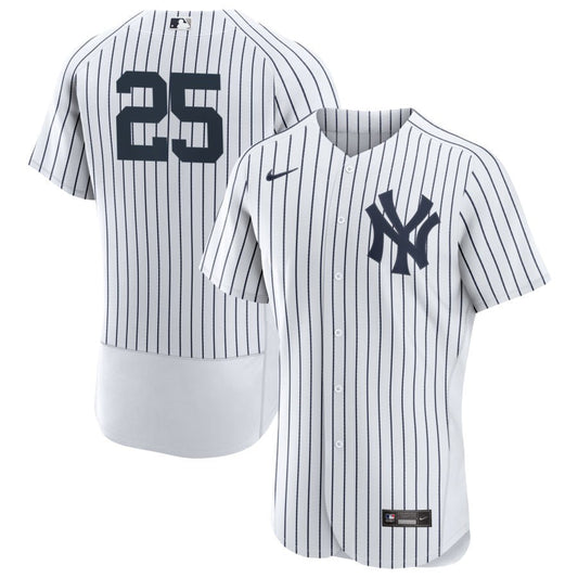 Tommy John New York Yankees Nike Home RetiredAuthentic Jersey - White