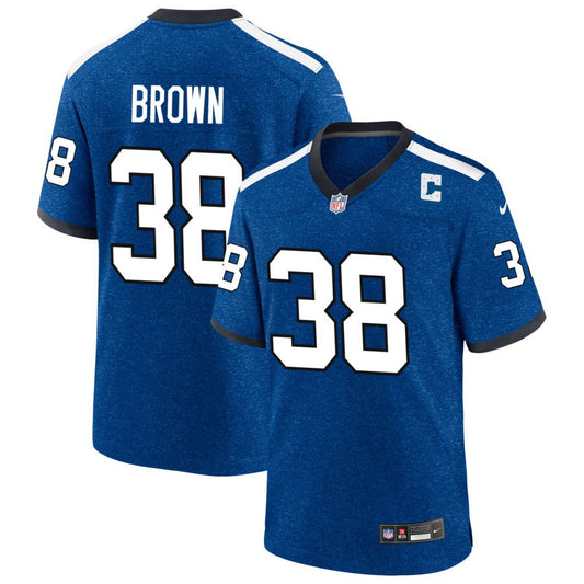 Tony Brown  Indiana Nights Indianapolis Colts Nike Alternate Game Jersey - Blue