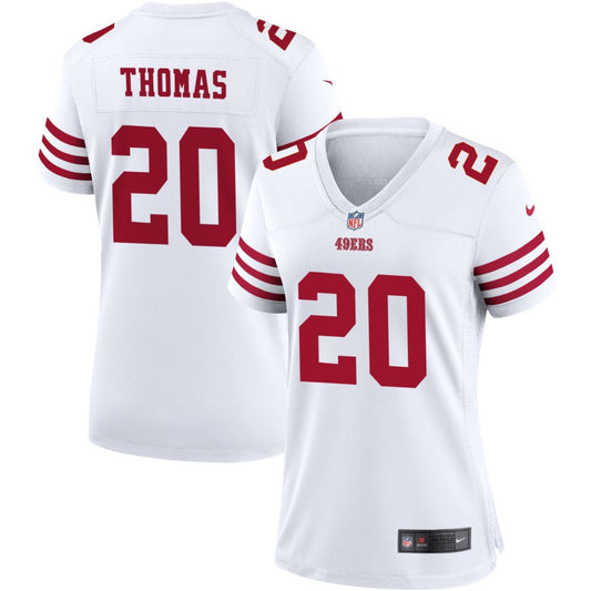 Ambry Thomas San Francisco 49ers Nike Women's Game Jersey - White