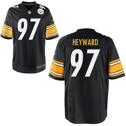 Cameron Heyward Pittsburgh Steelers Nike Youth Game Jersey - Black