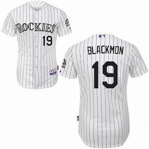 Youth Colorado Rockies Charlie Blackmon Cool Base Replica Jersey White