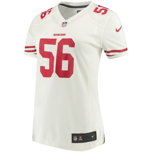 Women's  Nike 49ers Reuben Foster Game Jersey - White