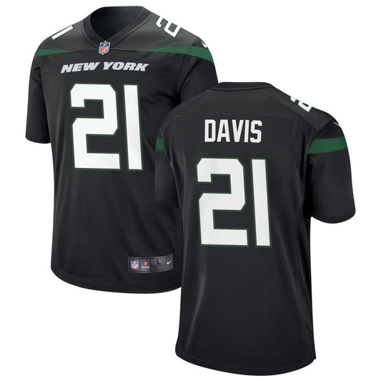 Ashtyn Davis New York Jets Nike Youth Game Jersey - Black